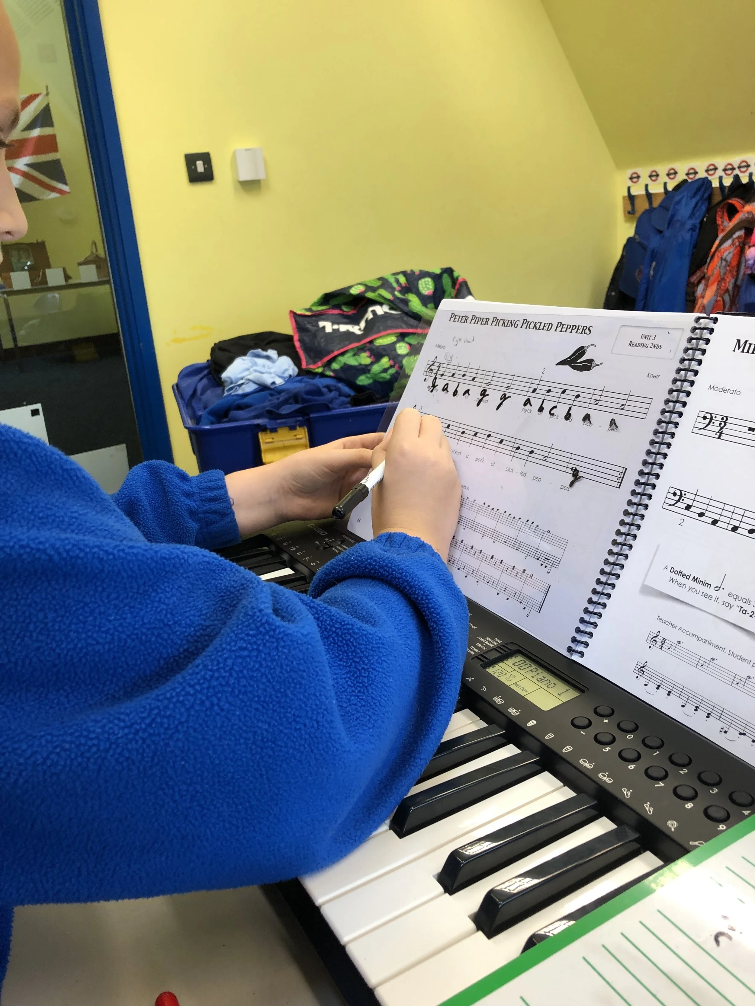 Blog about honing in while observing lessons