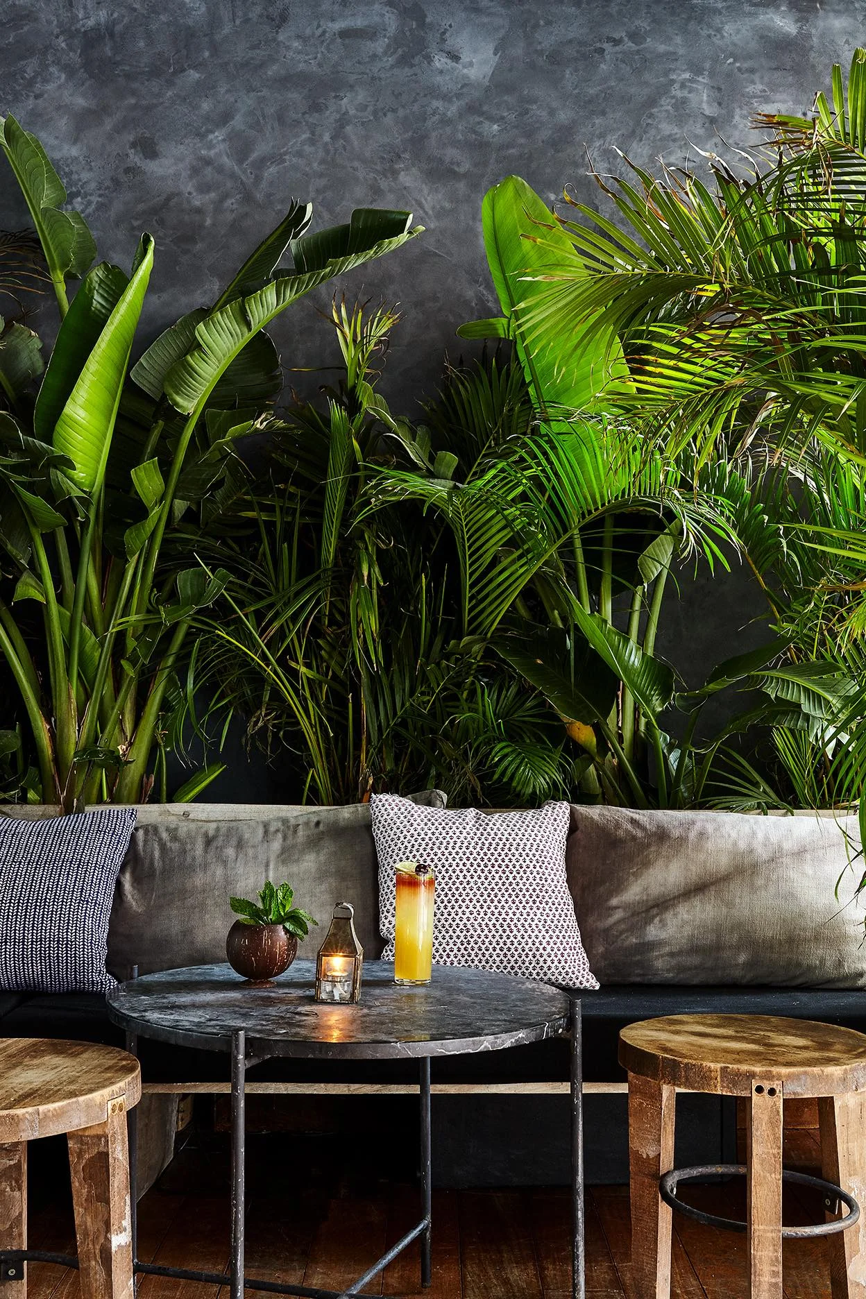 THE JUNGLE BAR, LOCATED ON THE UPPER LEVEL