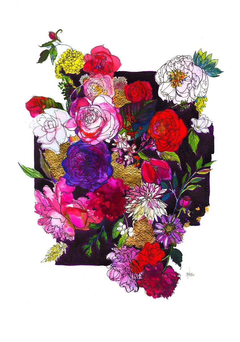 Sundown Blaze Giclée Print