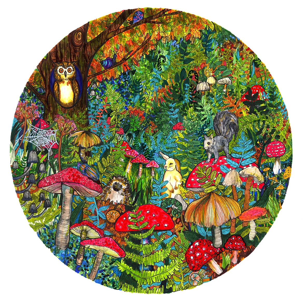 Autumn Forest Giclée Print