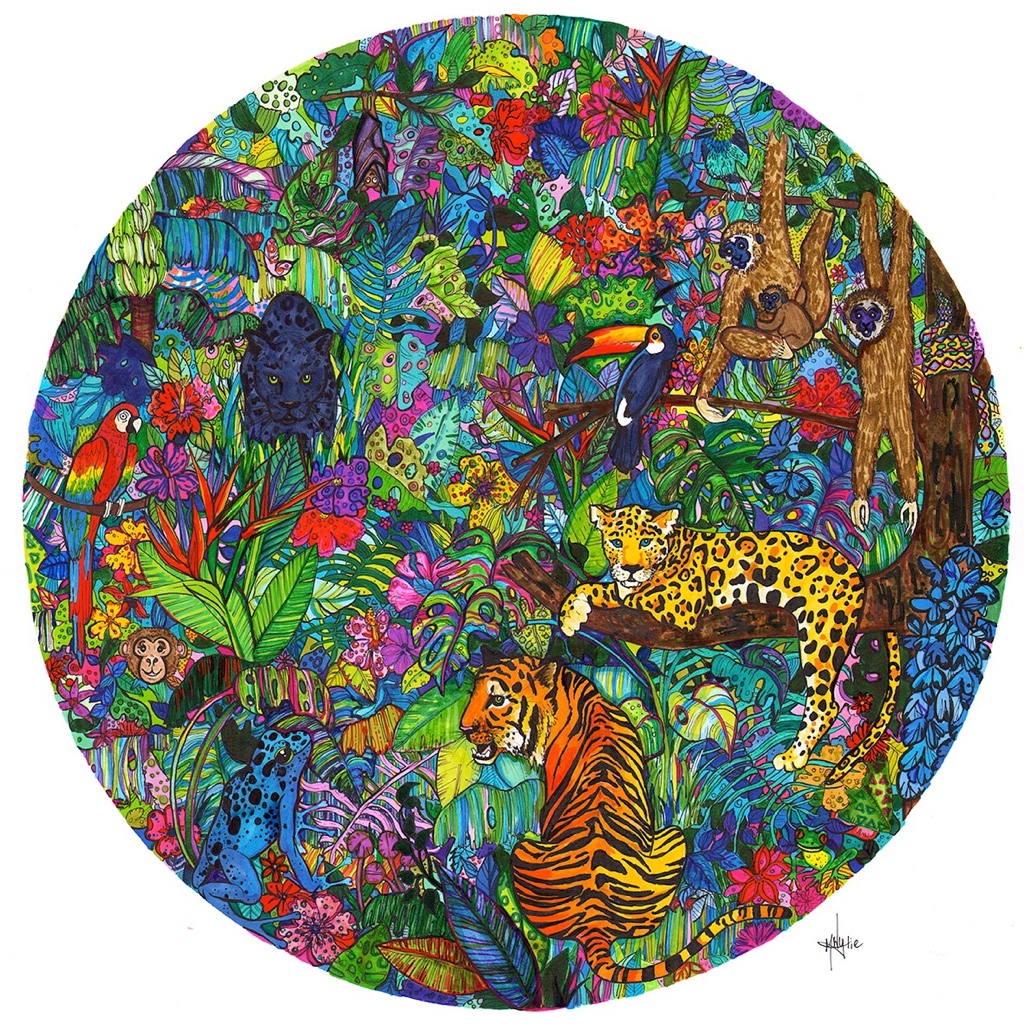 Rainforest Ruckus Giclée Print