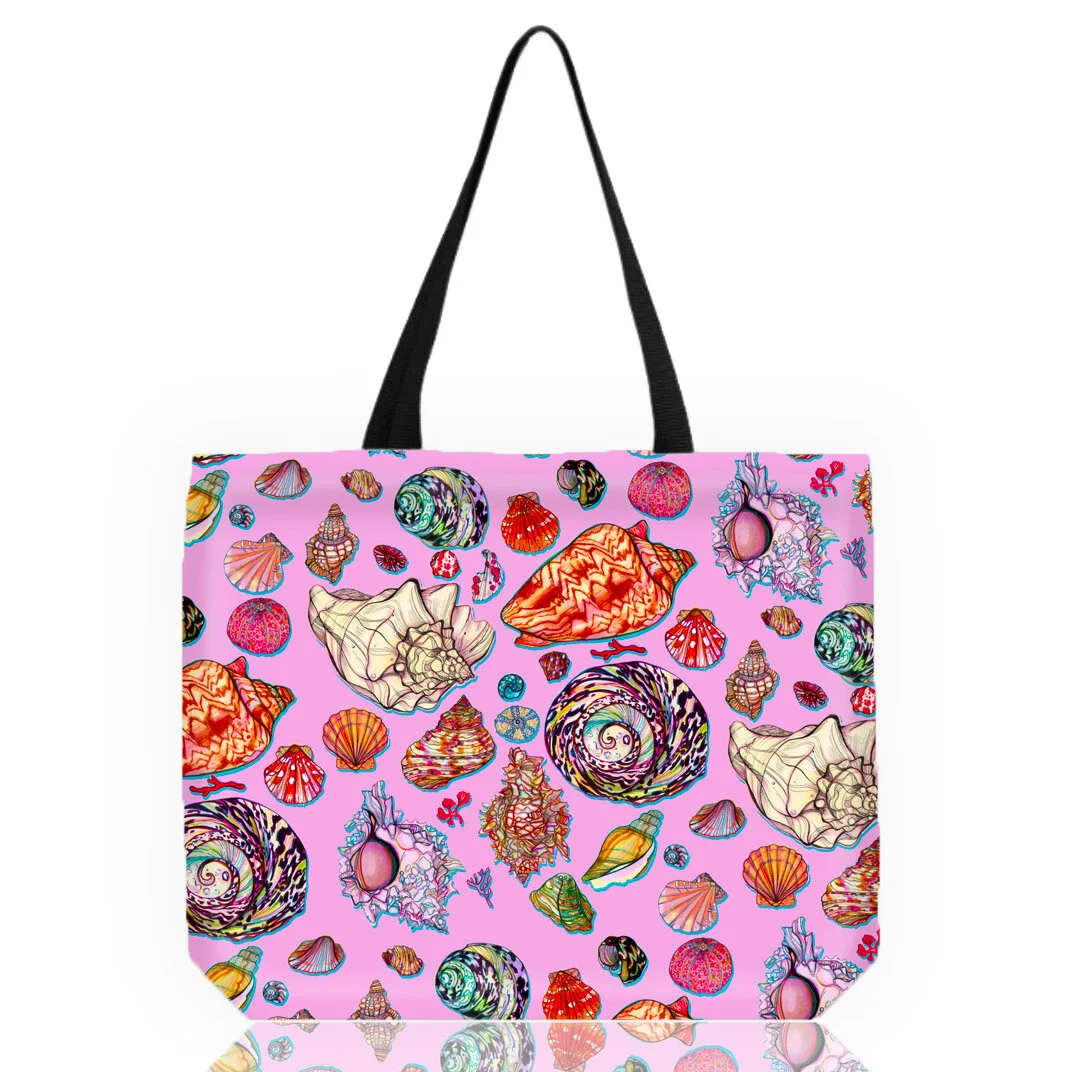 Sea Shell Pink Tote Bag