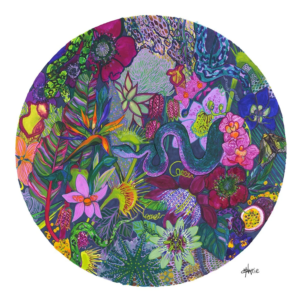 Garden of Eden Giclée Print