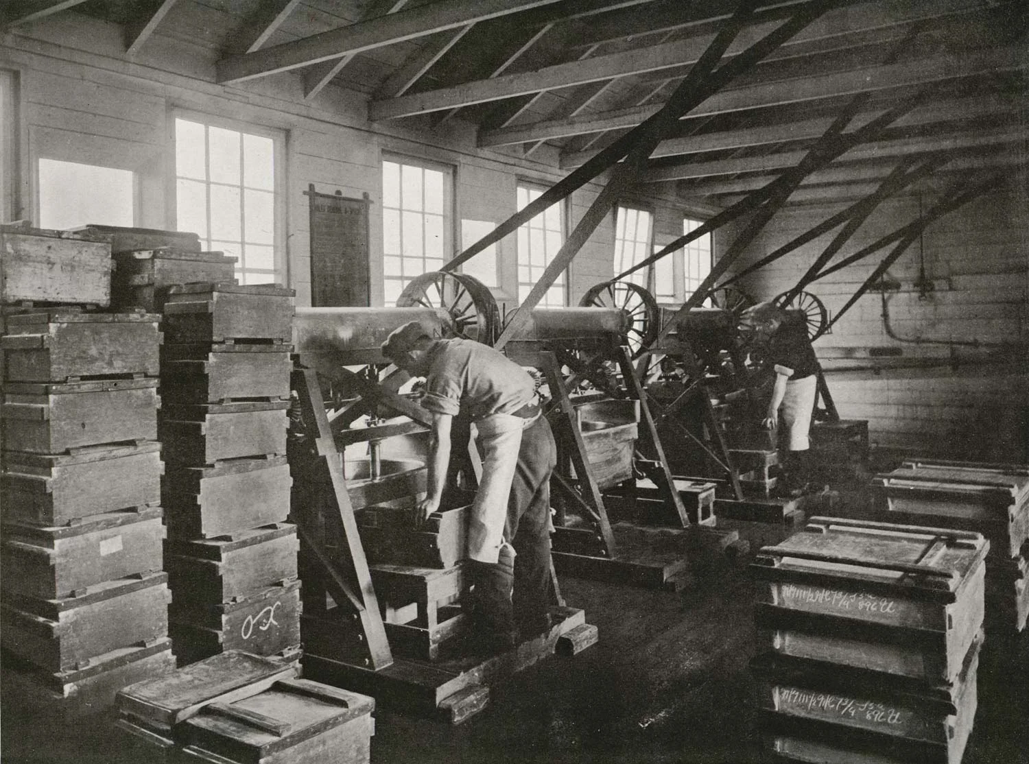 Gelatine mixing houses