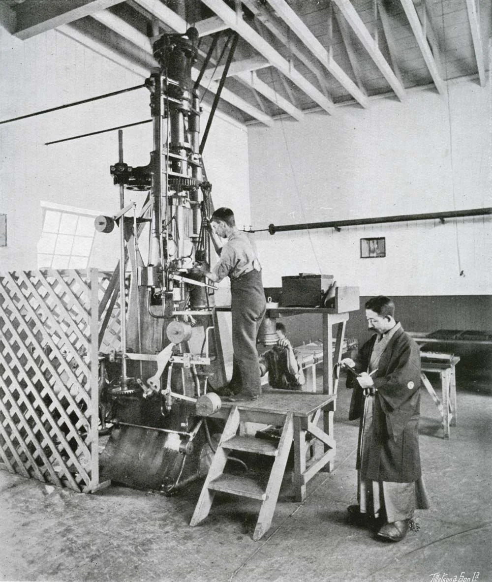 Manufacturing cordite in Japan