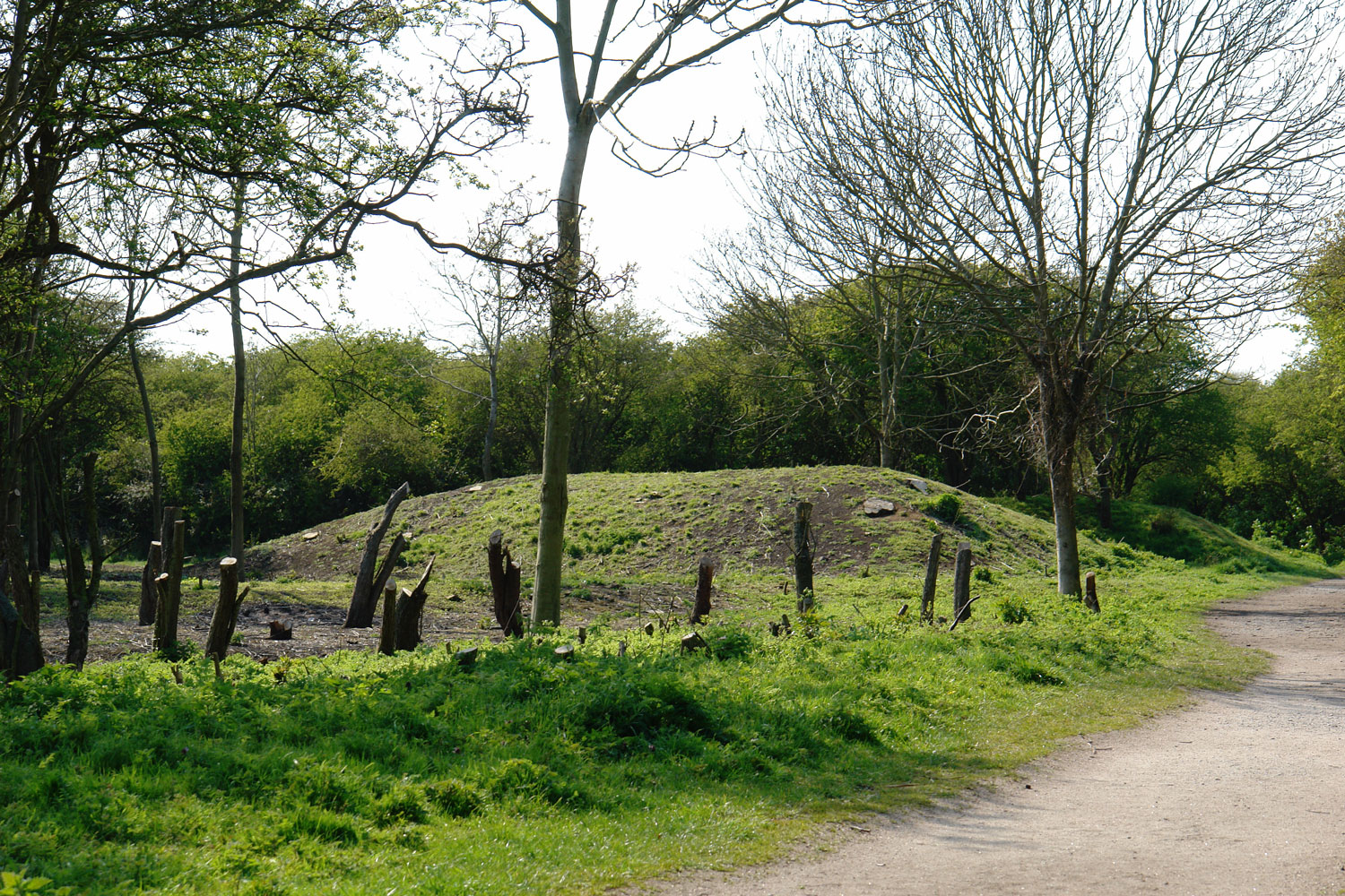 The blast mounds at Wat Tyler are far more than landscaping.