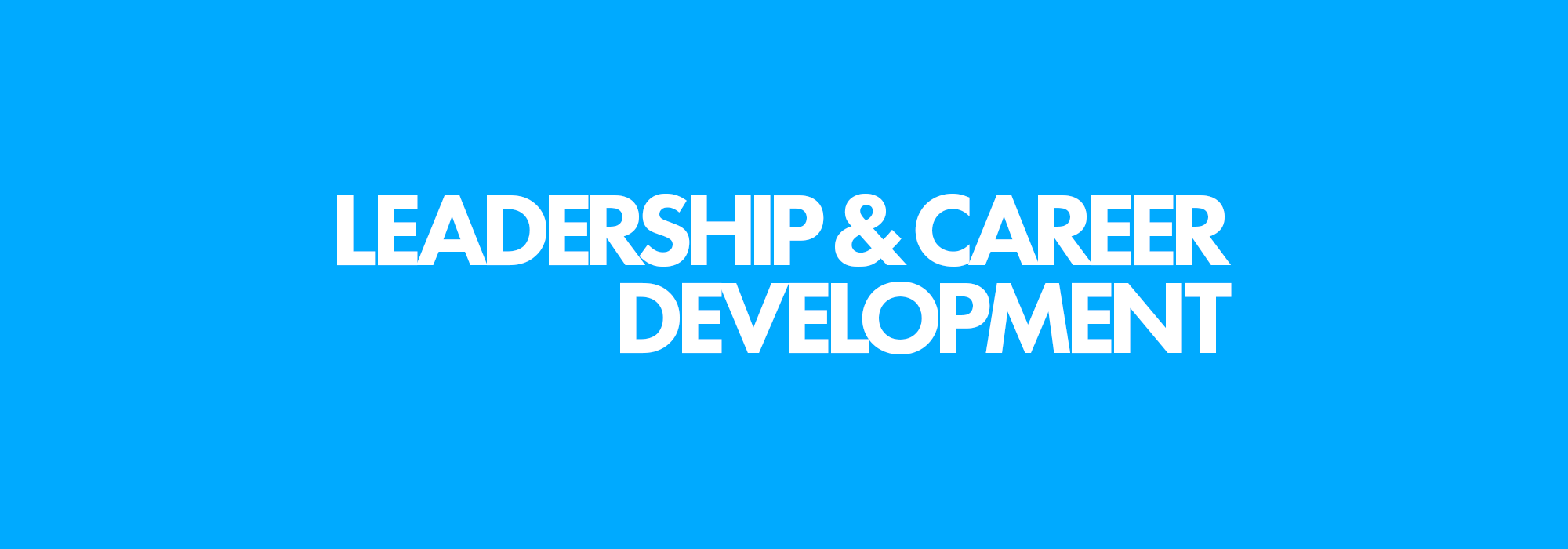 Leadership & Career Development Committee Meeting