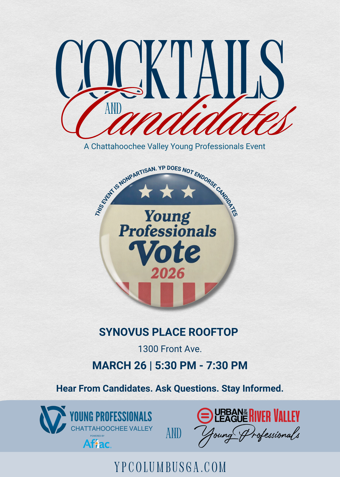 Cocktails and Candidates 