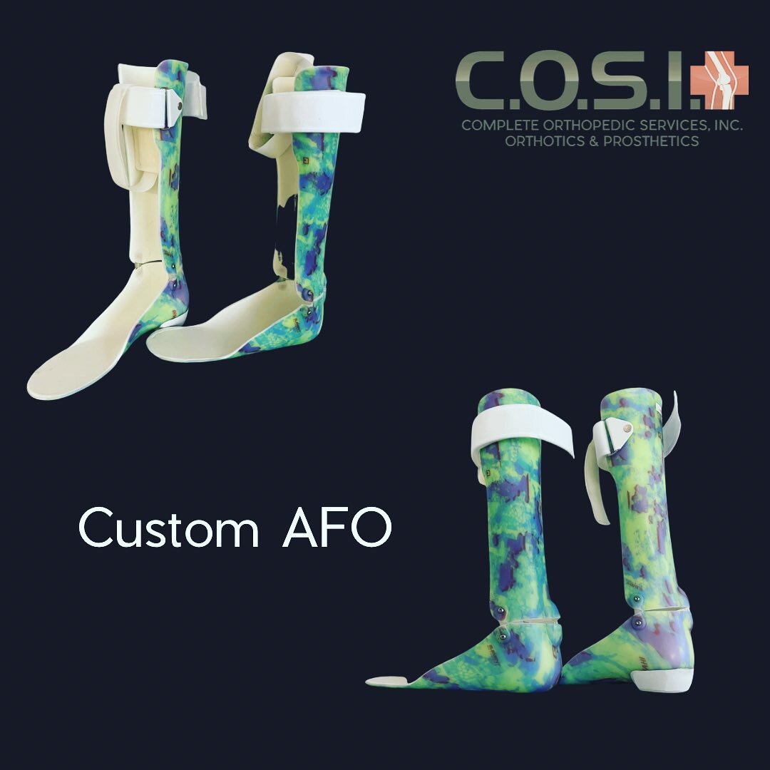 Our Custom AFO is ready for delivery! We have many different designs to choose from. Our patient said he wanted something flashy. What do you think? Do you think he will like this design? 

#customafo #longisland #cosioandp #orthotics #prosthetics #o