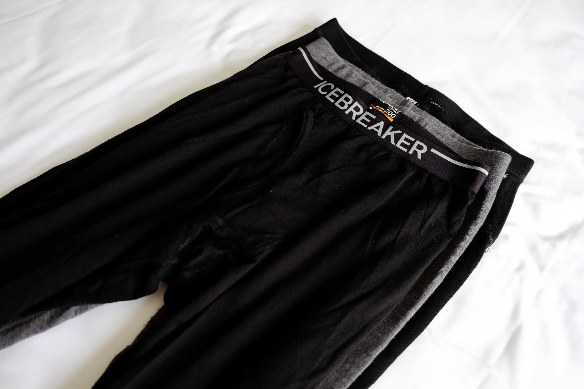 From top to bottom: Icebreaker Oasis Legging w/ Fly , Minus33 Kancamagus Bottoms , Helly Hansen HH Warm Base Layer Pants