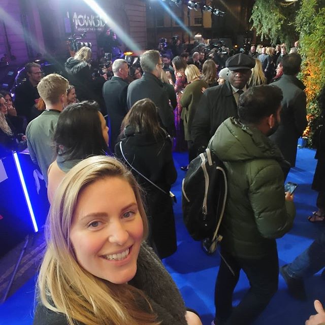 On the red (blue) carpet with the lovely @naomieharris NaomieHarris at #MowgliLegendoftheJungle film premiere this week with competition winners from our @sightsavers auction. 
Huge thank you to Naomie and her team for making this happen and for rais