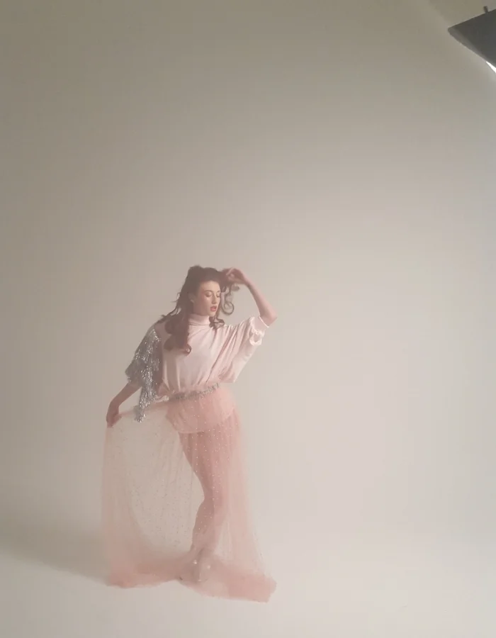 Britain's Next Top Model, Anastasia Ellis, in action