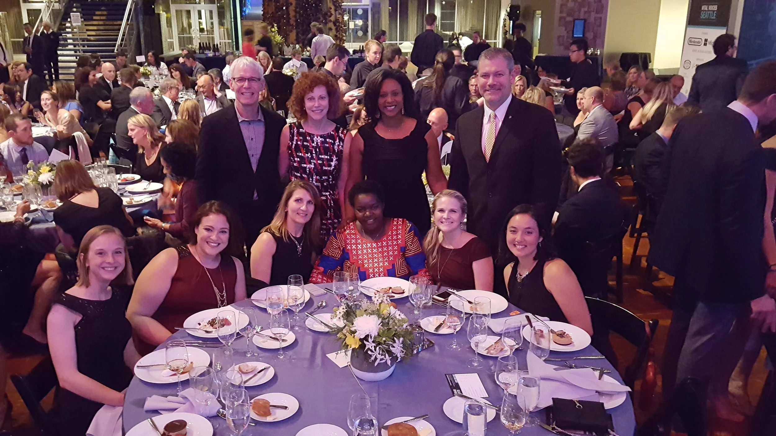 Fund raising event of Vital Voices in Seattle