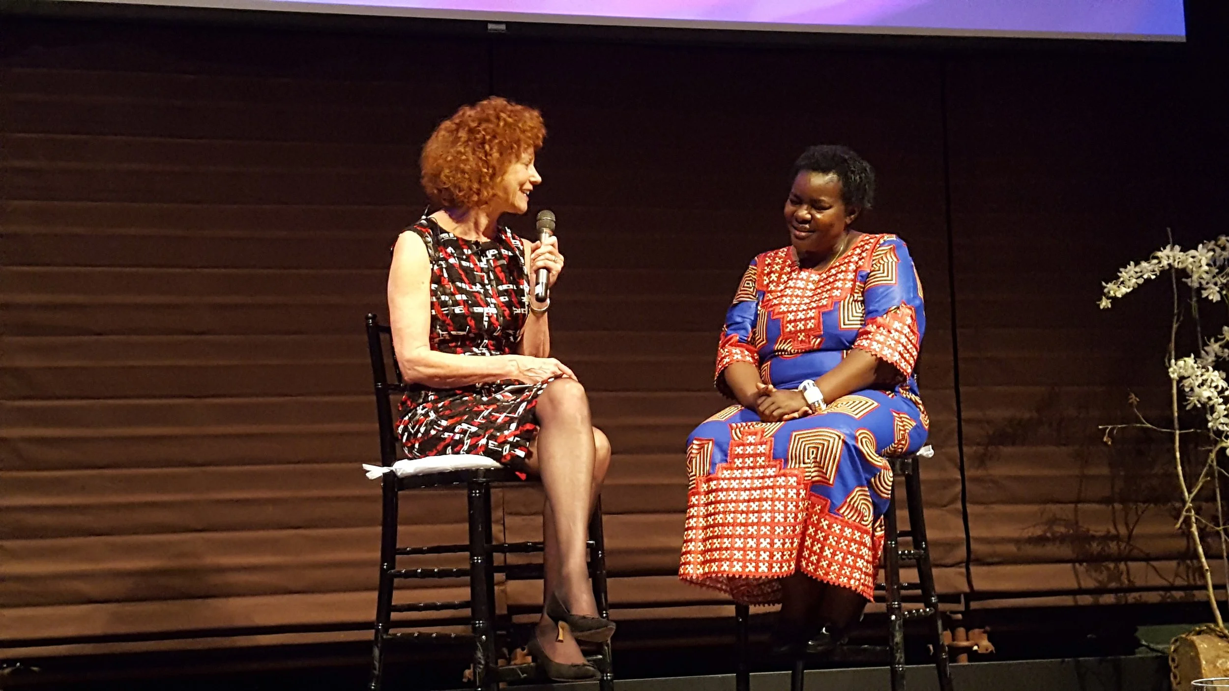 Speaking at a Vital Voices Fund raising event in Seattle