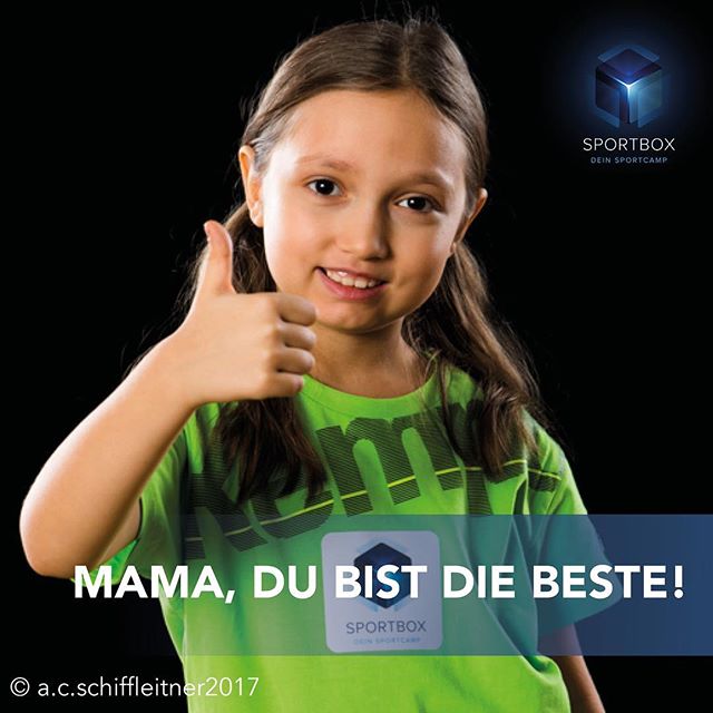 Die SPORTBOX w&uuml;nscht allen Mamas einen sch&ouml;nen #Muttertag! Und vielleicht meldet sie dich ja auch zur @sportbox.cc #DeinSportcamp an!