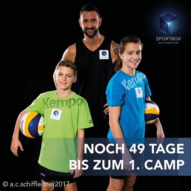 Der #SPORTBOXcountdown l&auml;uft! Noch 49 Tage bis zum 1. #Sommercamp in Wien &amp; St. P&ouml;lten ab 3. Juli! Sei dabei! www.sportbox.cc @sportbox.cc #DeinSportcamp @clemensdoppler #beiunsbistduderstar #sport #spa&szlig; #sommer