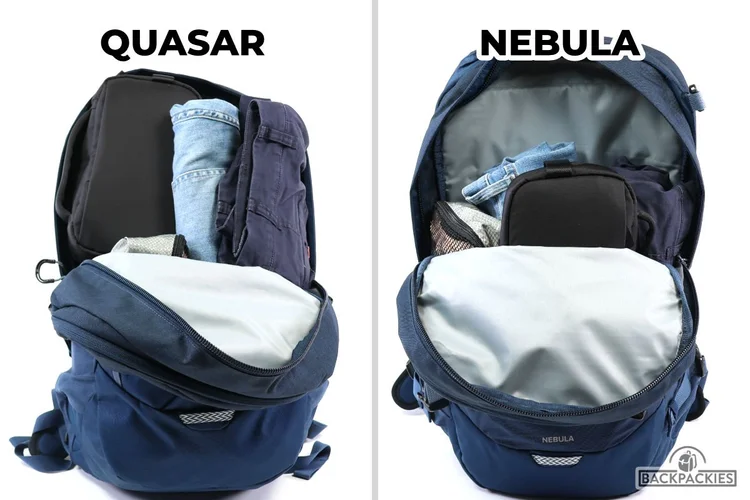 Osprey Quasar vs Nebula Comparison What’s the Difference? Backpackies