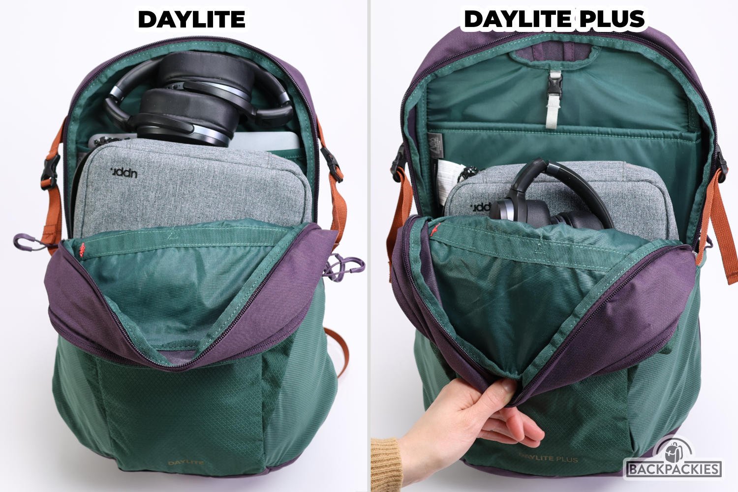 Osprey Daylite vs Daylite Plus 2023 Side by Side