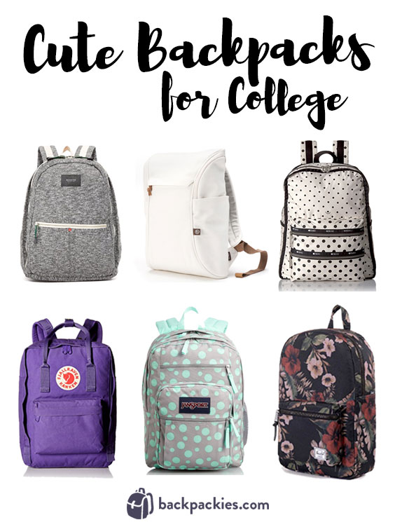 Campus Style: 6 Cute Backpacks for College 2018 | Backpackies