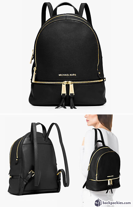 6 Small Black Leather Backpacks We Love - 2018 Must Haves