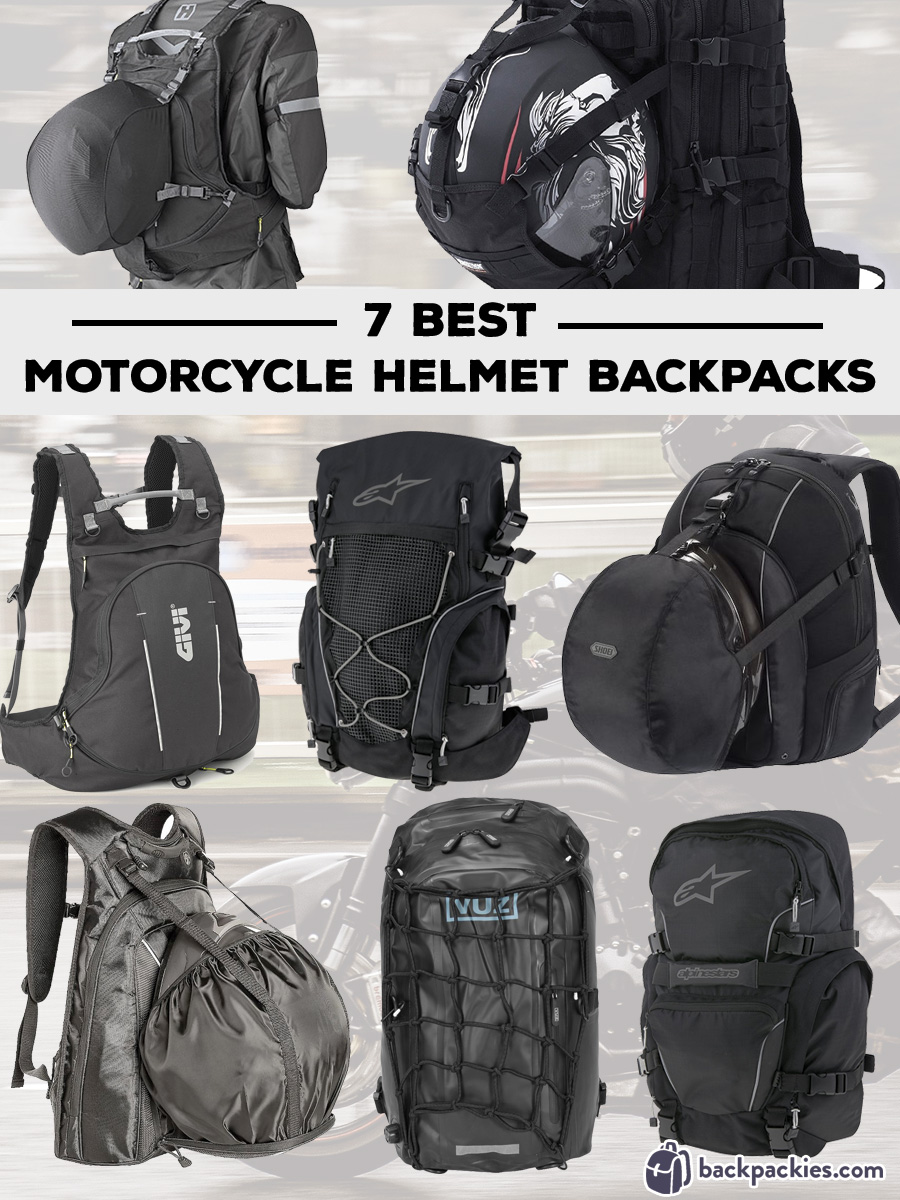 7 Best Motorcycle Helmet Backpacks Available Right Now | Backpackies