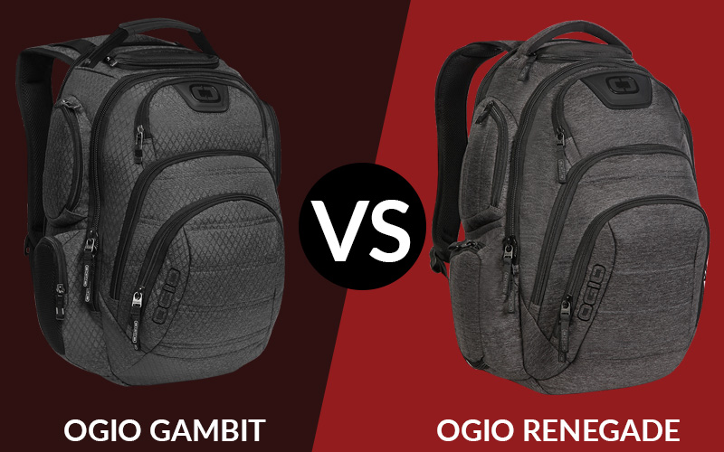 Ogio Renegade Vs Gambit Backpack Comparison What S The Difference Backpackies