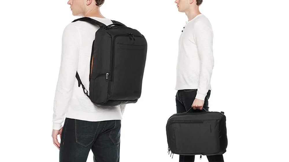amazonbasics slim travel backpack weekender