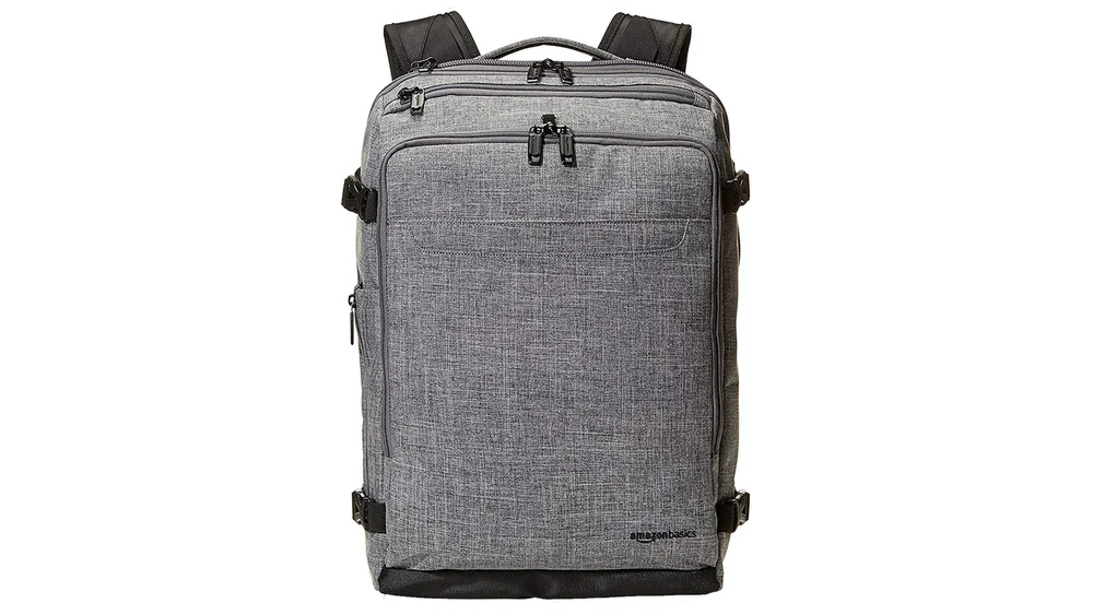 AmazonBasics Slim Carry On Backpack (Weekender) | Backpackies