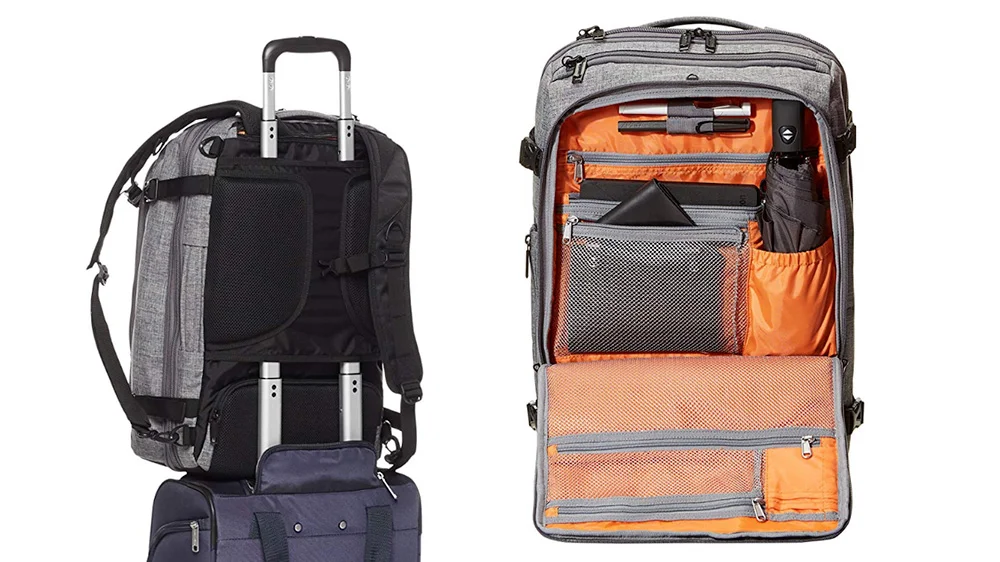 AmazonBasics Slim Carry On Backpack (Weekender) | Backpackies