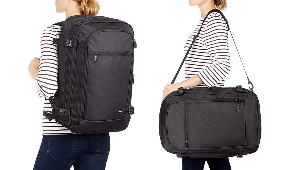 AmazonBasics Carry-On Travel Backpack | Backpackies