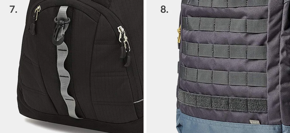 How to use the loops on my backpack - daisy chains and MOLLE attachment loops