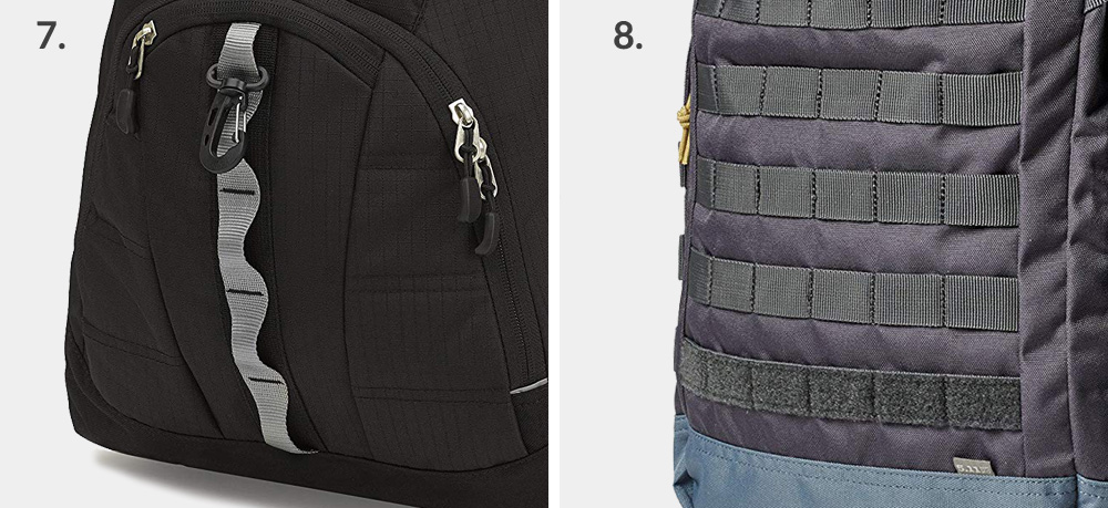 What are all the straps on a backpack used for? - Quora