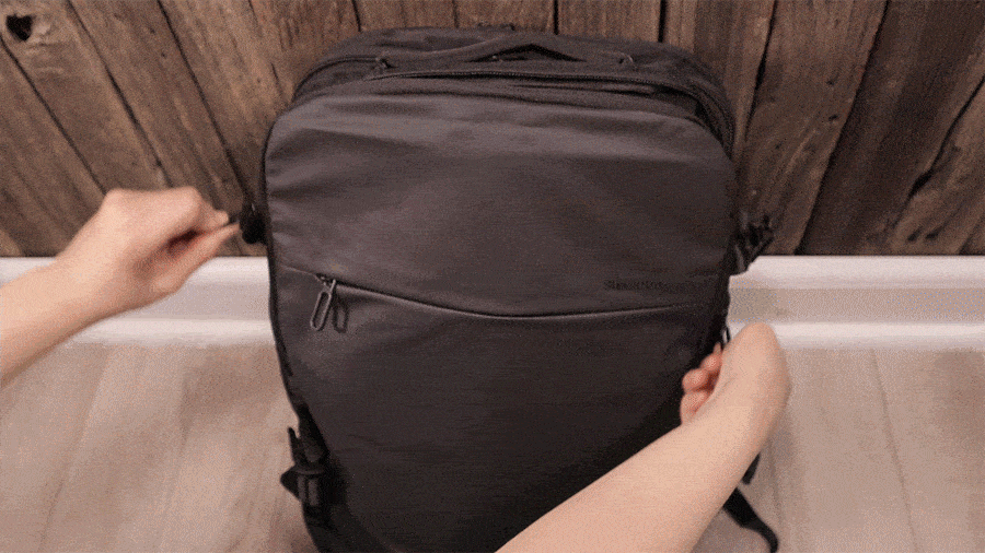 Shieldon front organizer pocket
