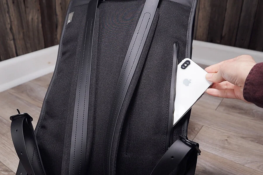 Topologie Satchelbackpack hidden back pocket