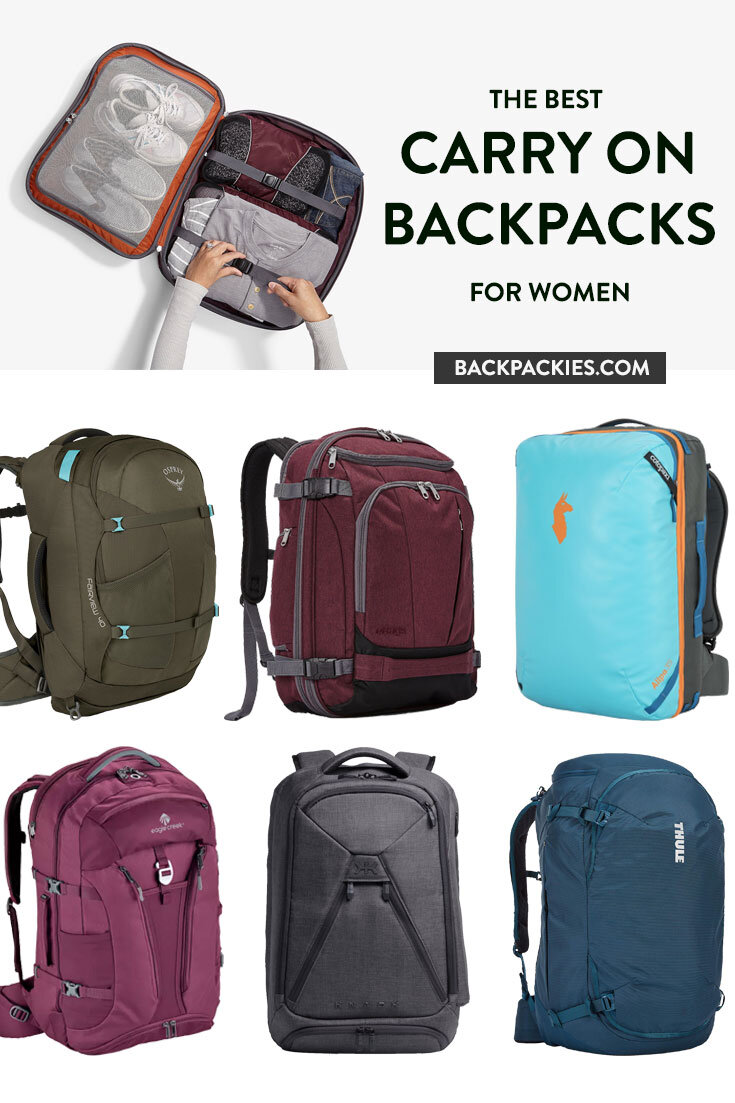 Best Carry On Backpacks For Women One Bag Travel For Flights