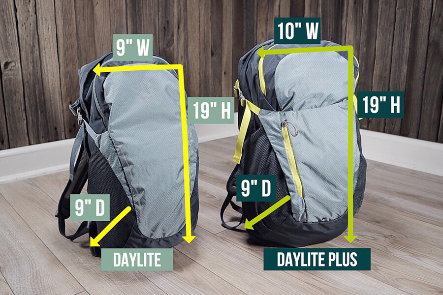 Osprey Daylite vs Daylite Plus (an easy choice) 