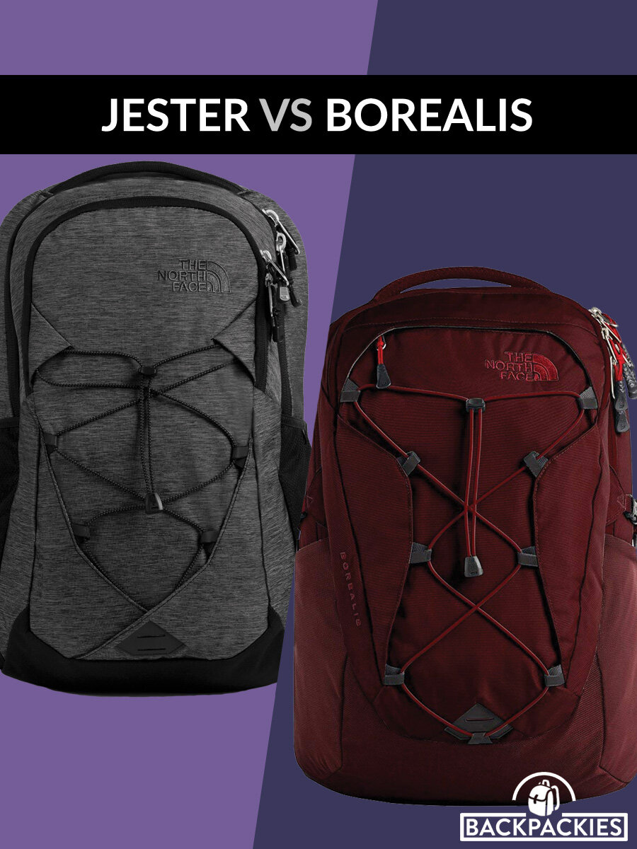 North Face Jester vs Borealis - What's the difference? | Backpackies