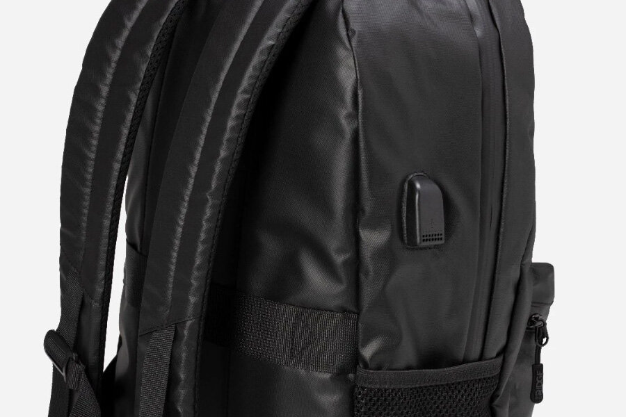 Cowboy Spike Backpack Daypack Rucksack Laptop Shoulder Bag with USB Charging Port