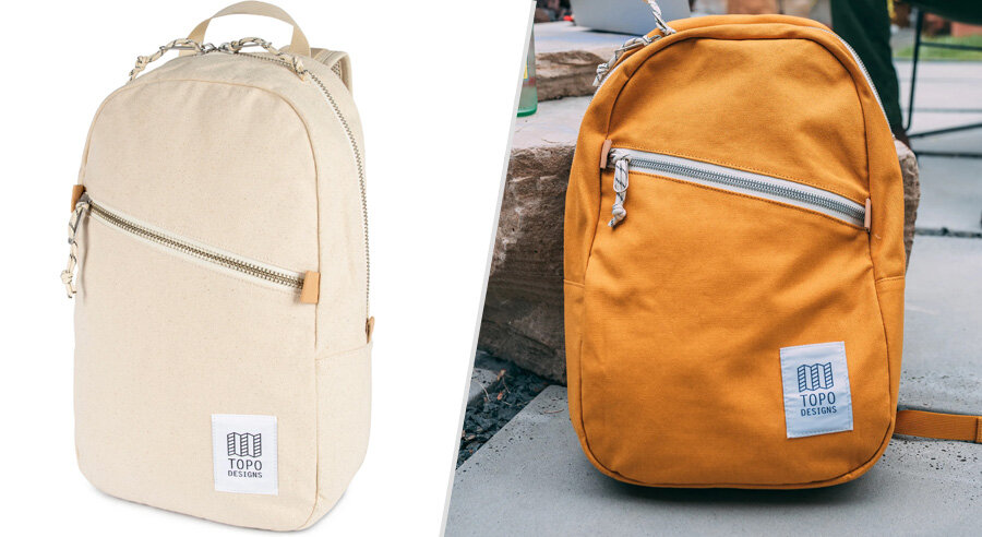 9 inches x 10 inches x 17 inches backpack