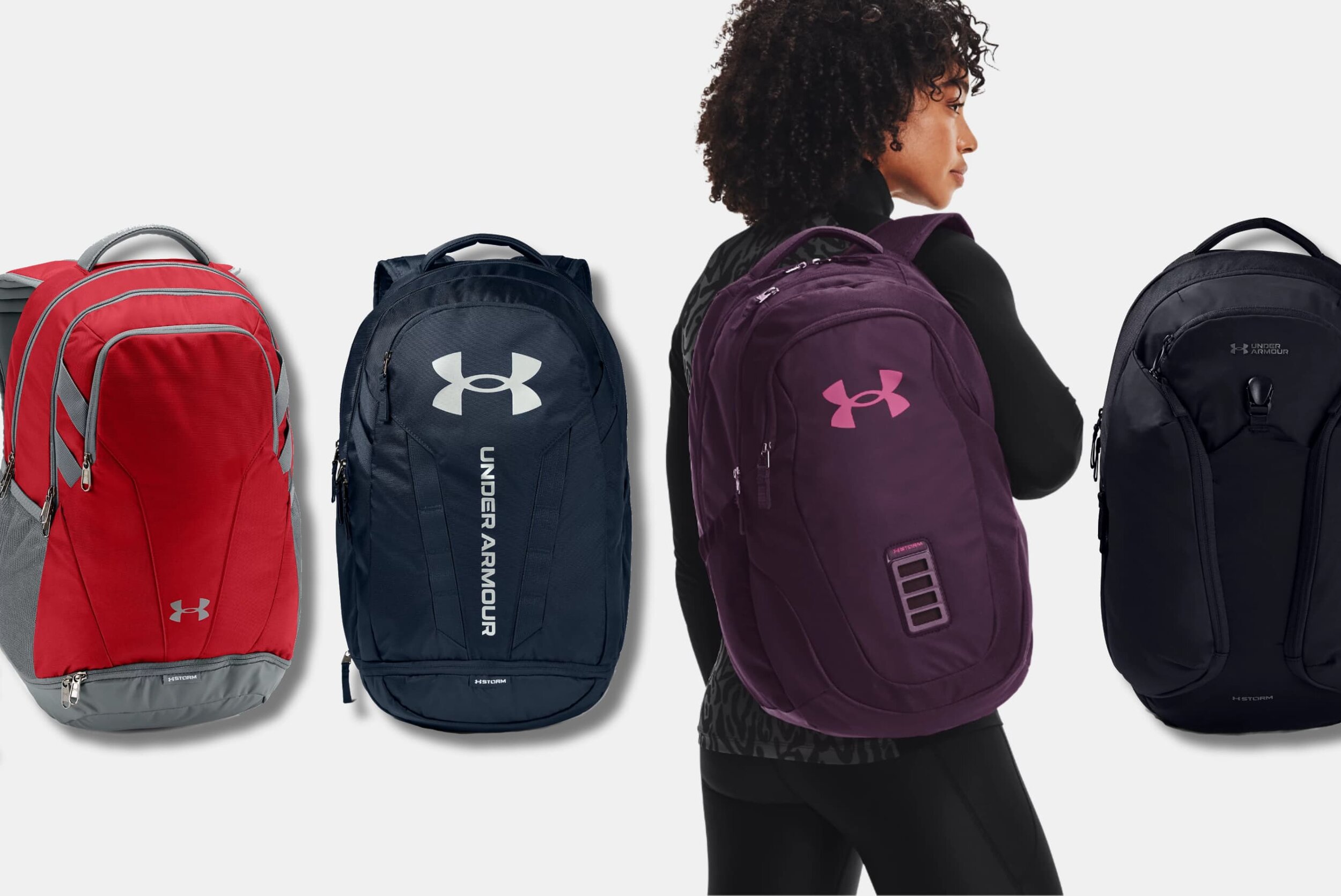 Under Armour Hustle 3.0 Team Backpack School Bag NEW Authentic 