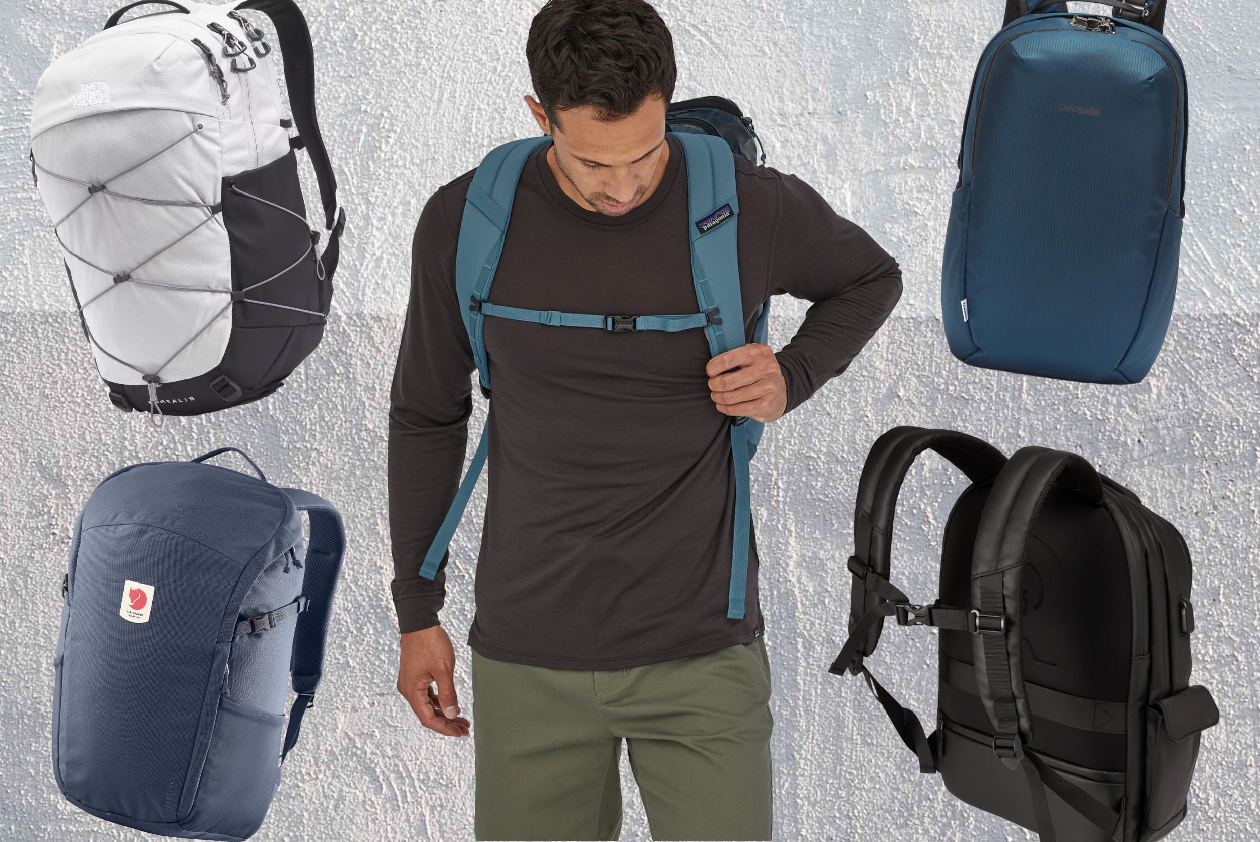 Men Women School Large Backpack Travel Hiking Rucksack Shoulder Laptop Bags UK
