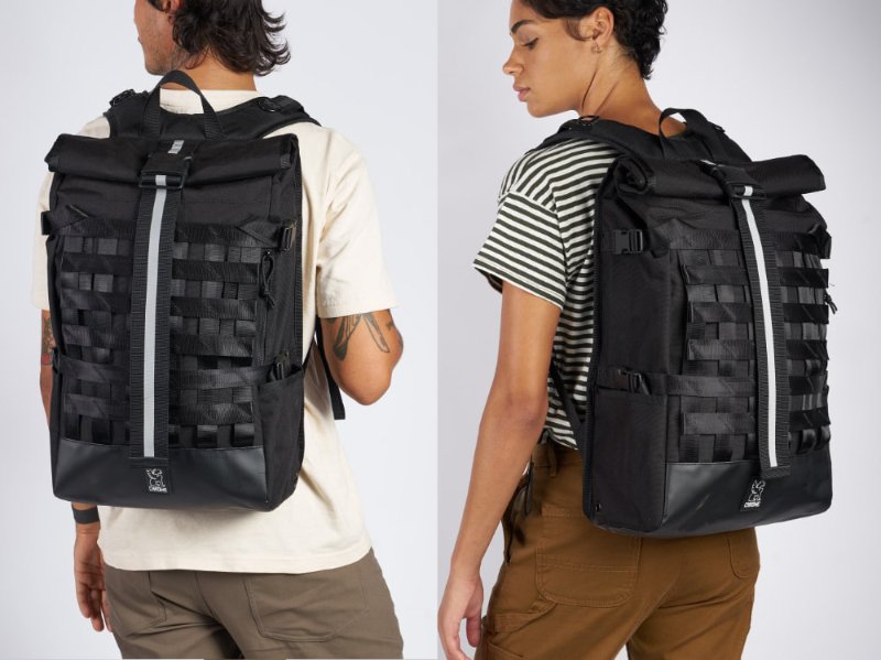 Chrome Barrage Cargo backpack on models (Copy)