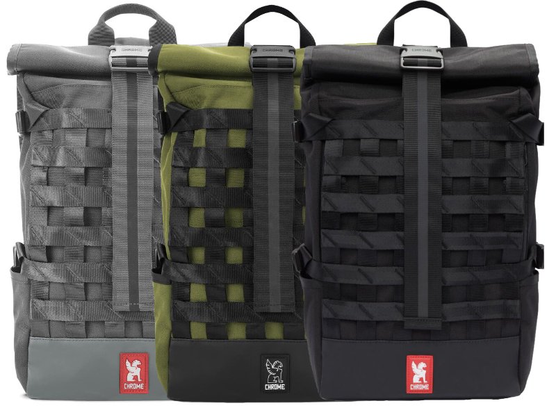 Chrome Barrage Cargo backpack colors (Copy)