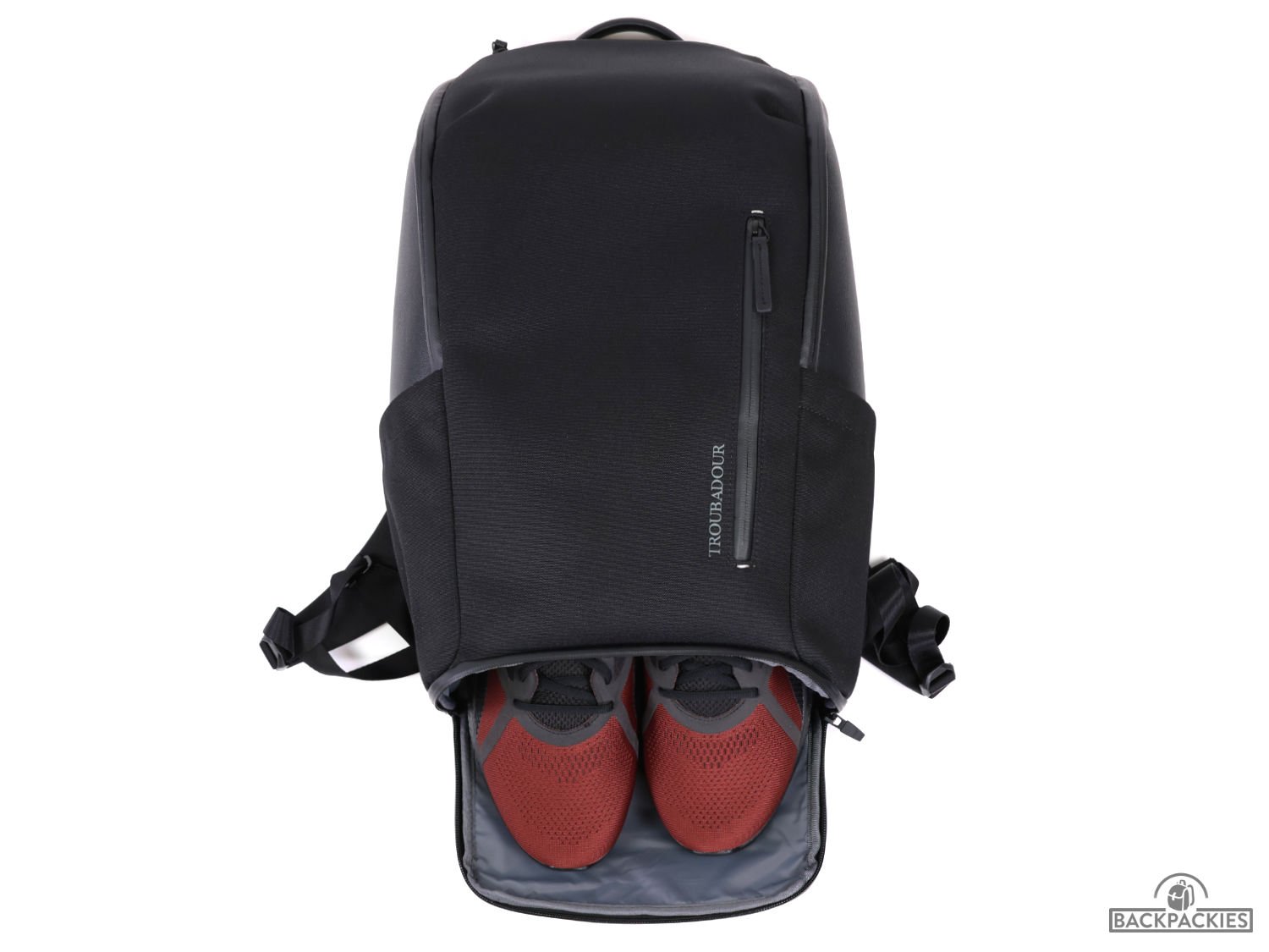 Troubadour Pioneer backpack with shoe compartment