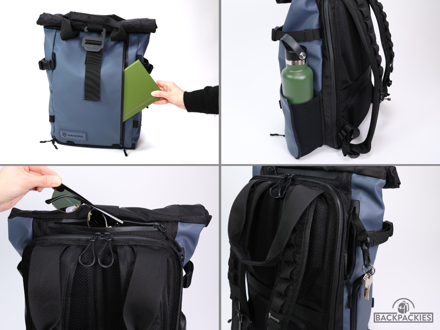 WANDRD PRVKE backpack pockets