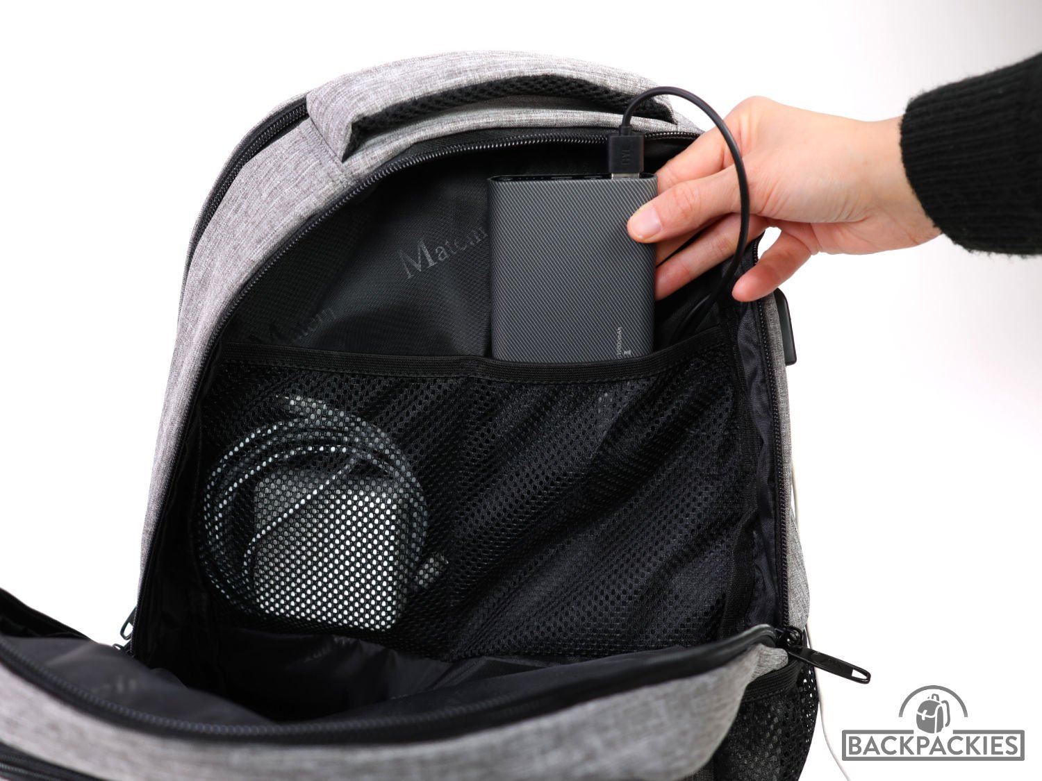 Matein Travel Laptop USB Backpack review