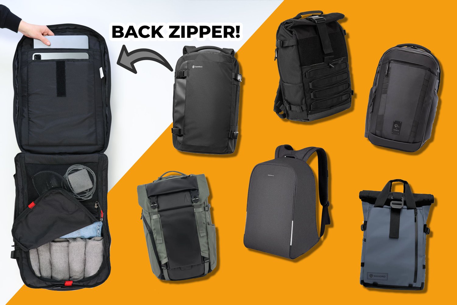 What's your favorite way to keep zippers secure while in crowded
