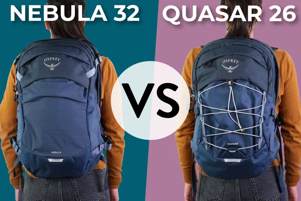 compare osprey nebula backpack and high sierra xbt tsa backpack multiple pockets Osprey Nebula vs @ospreypacks Quasar