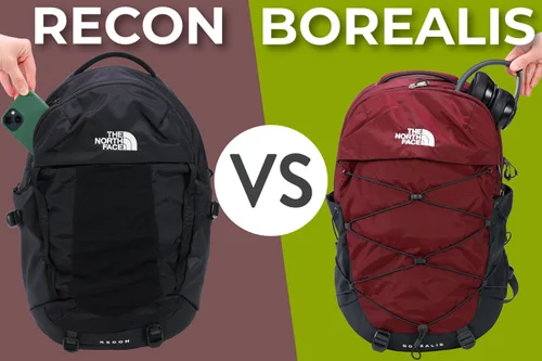 North Face Recon vs Borealis in 2025 - Side-By-Side | Backpackies