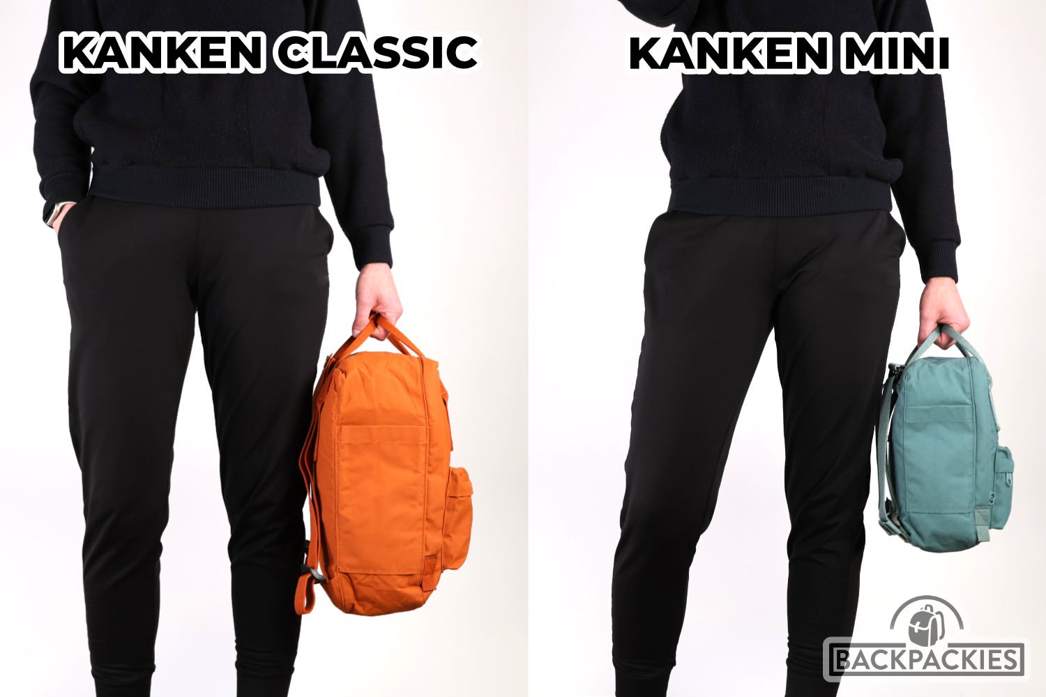 Kennis maken Oceanië timmerman Fjallraven Kanken Classic vs Mini - What's the difference? | Backpackies